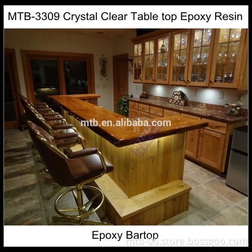 Crystal Clear Scratch Resistant Epoxy Bartop Coating